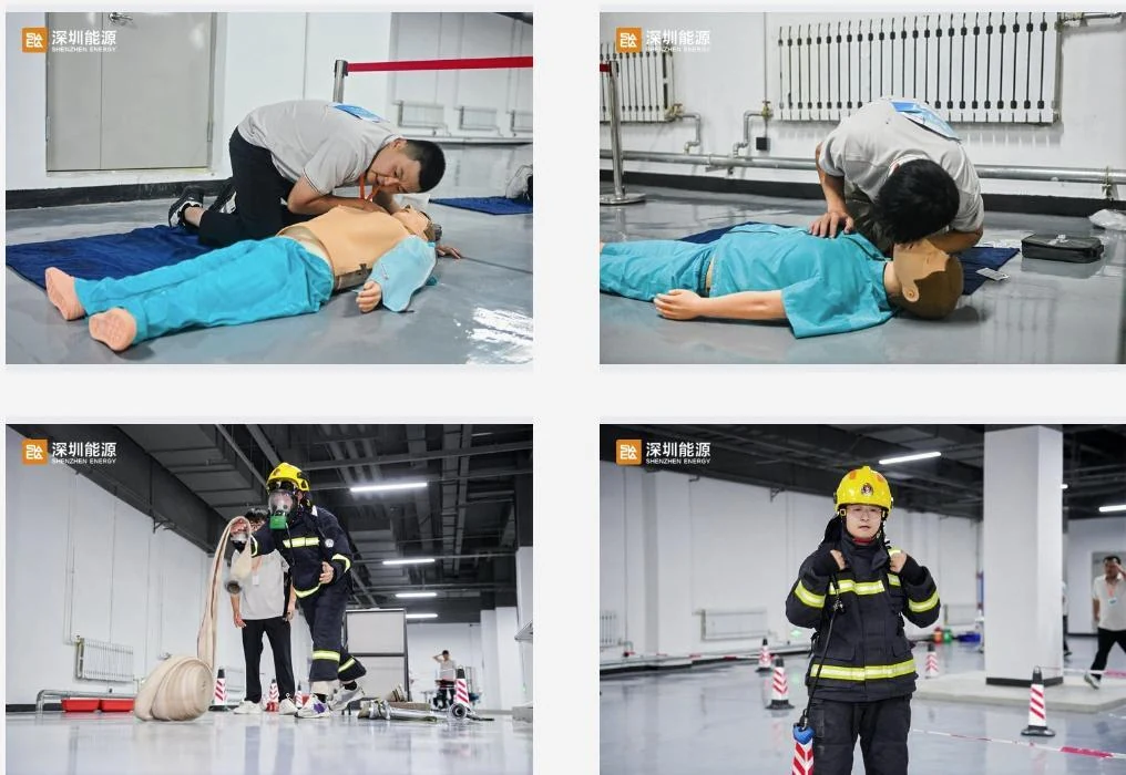 安全管理技能竞赛实操环节组图